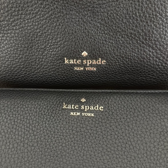 Kate Spade Black Shoulder Bag with Pebbled Leather - Picture 2 of 6